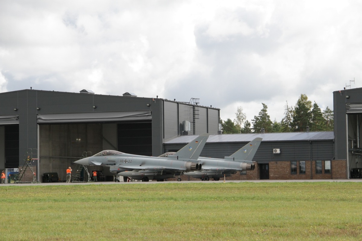 Verstärktes Air-Policing Baltikum beginnt (FOTO)