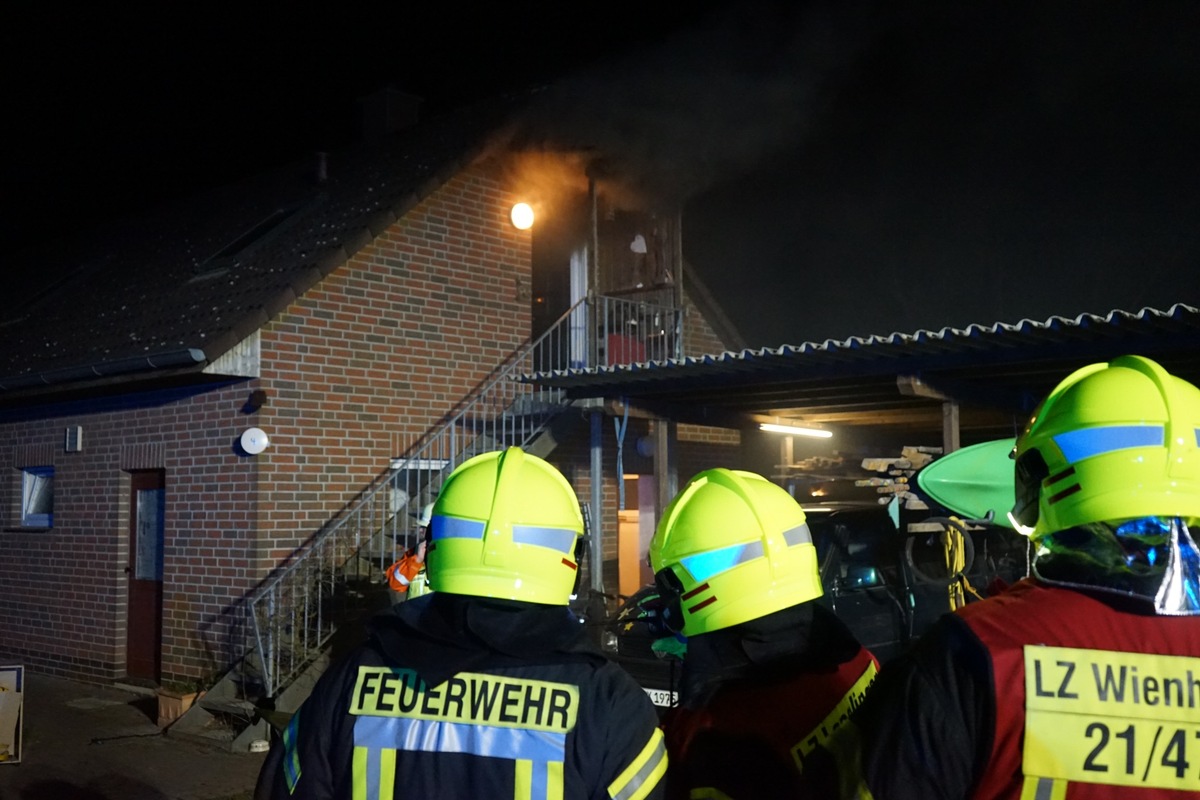 FW Flotwedel: Wohnung nach Feuer unbewohnbar - Feuerwehr verhindert Schlimmeres