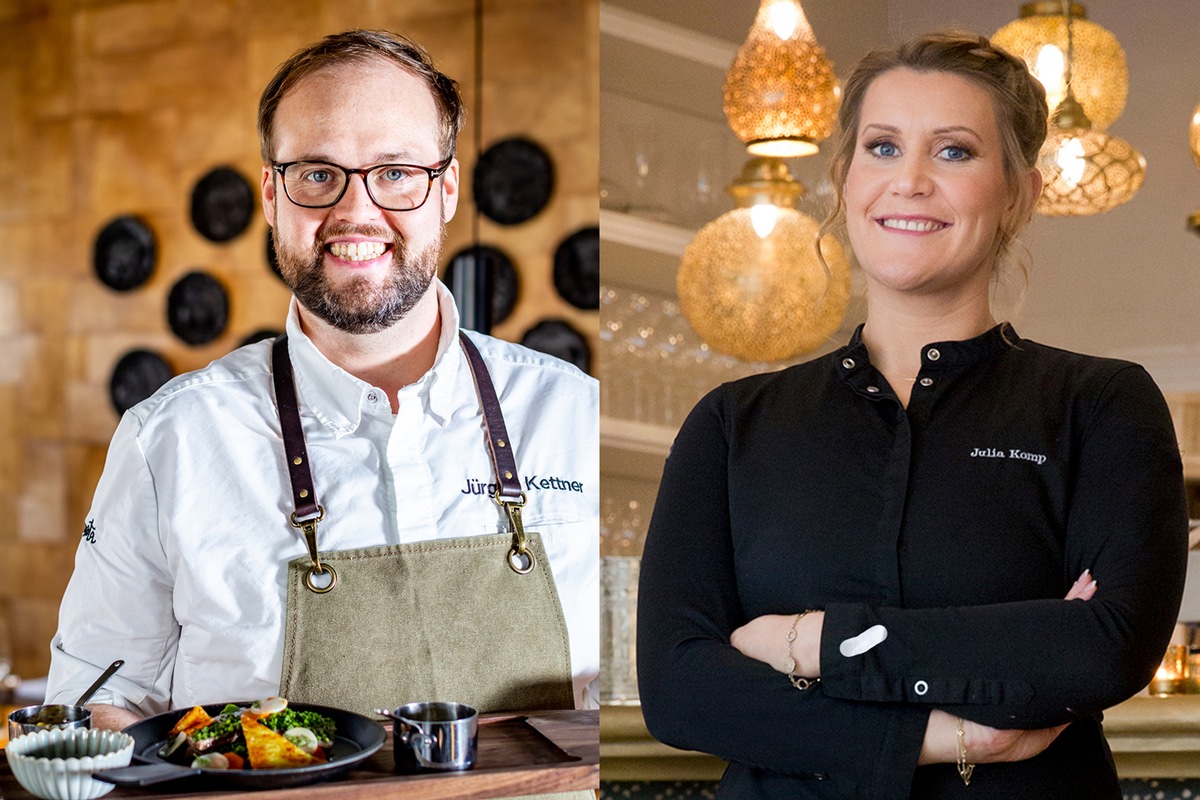 Zwei neue Sterne am Gastrohimmel / Julia Komp und Jürgen Kettner vom Guide Michelin ausgezeichnet