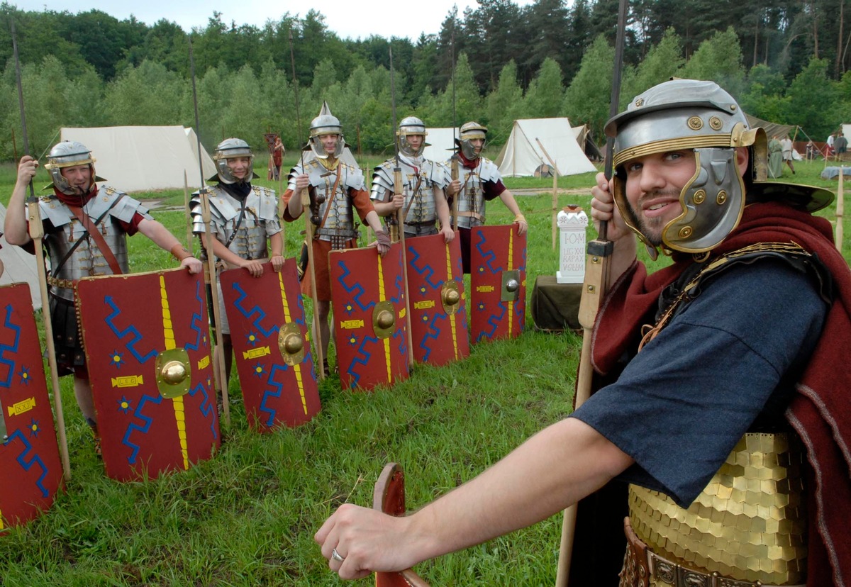 Römer- und Germanentage 2015 in Bramsche-Kalkriese / Pfingsten im Zeichen des Germanicus