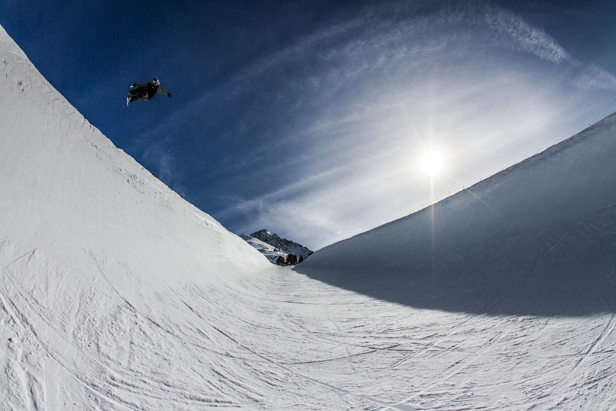 14.-16.03.2014 Shred Down Austrian Masters von FIS und n.asa: Treffen der Generationen auf der Superpipe im Kühtai auf 2.020 Metern - BILD