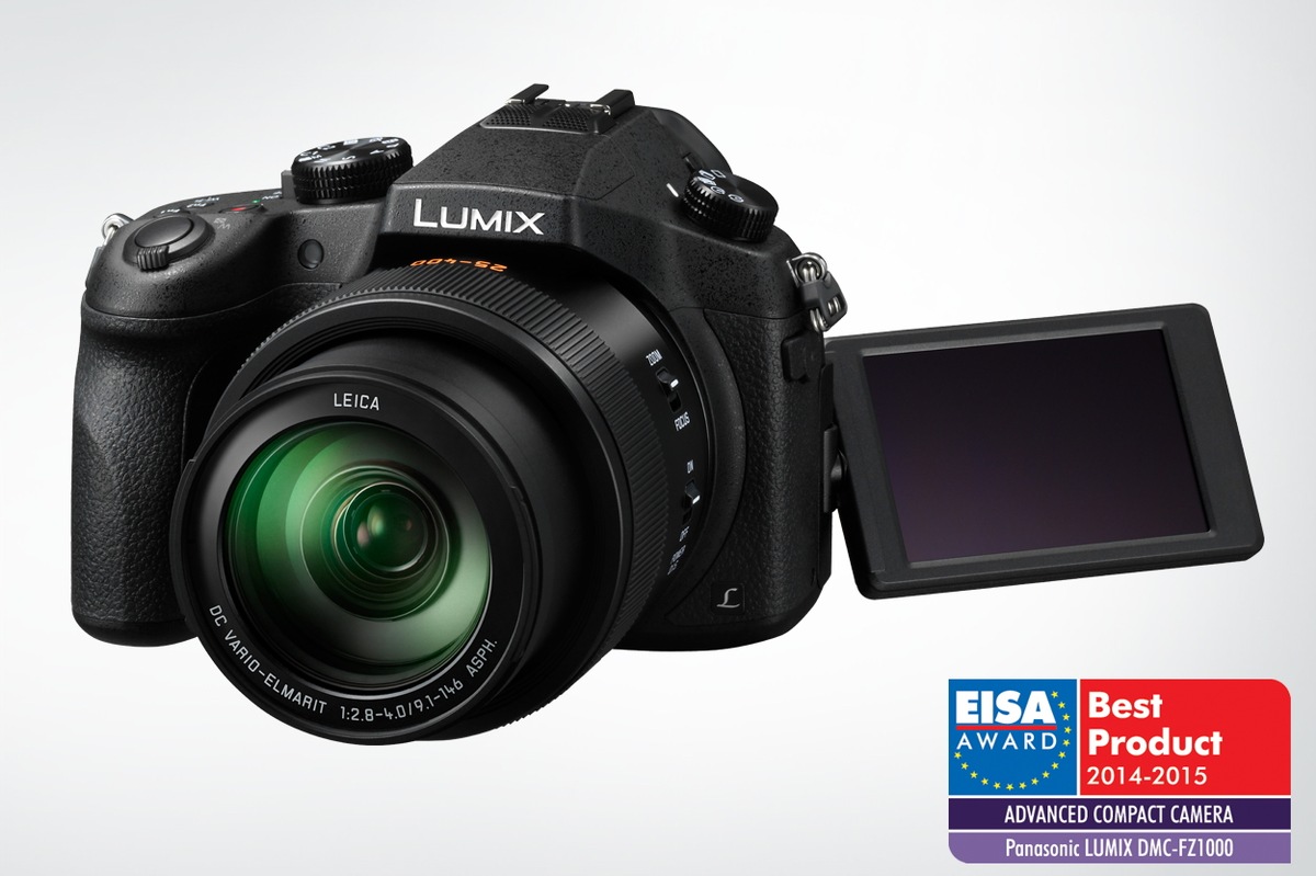 LUMIX FZ1000 mit EISA Award ausgezeichnet / Panasonic erhält Preis für beste &quot;Advanced Compact Camera&quot; (FOTO)