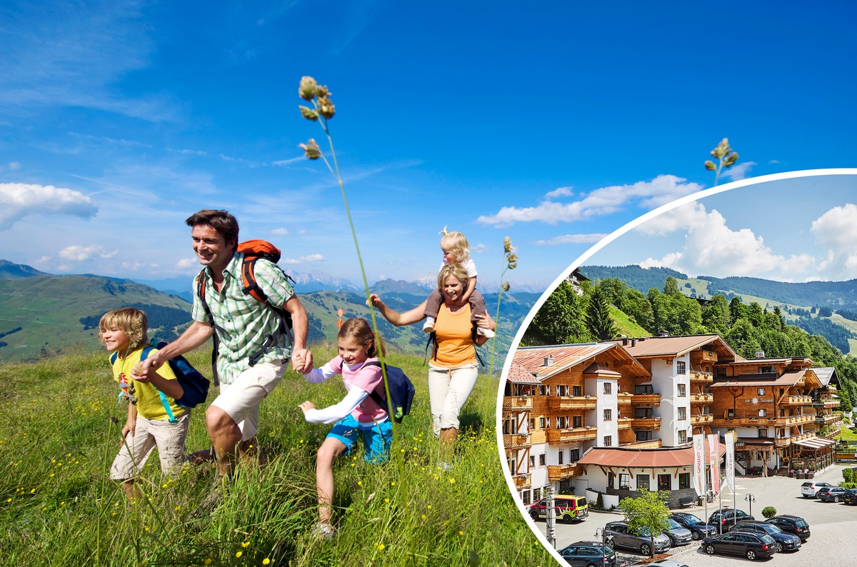 Familienurlaub in Saalbach Hinterglemm - Hits for Kids mit SUPER SONNE ALL INCLUSIVE