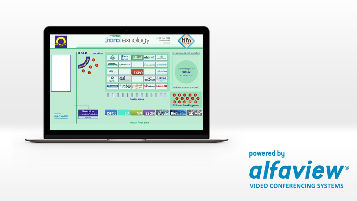 NANOTEXNOLOGY erneut als hybrides Event via alfaview®