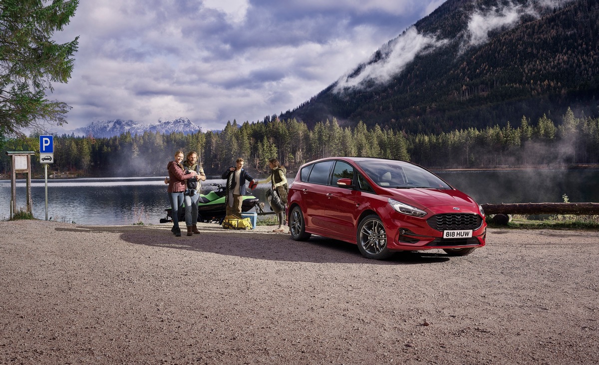 Ab sofort bestellbar: Neue Vollhybrid-Variante des Ford S-MAX und des Ford Galaxy