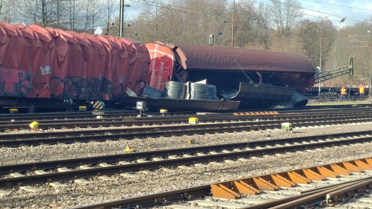 BPOL-BXB: Rangierunfall im Hauptbahnhof Neunkirchen