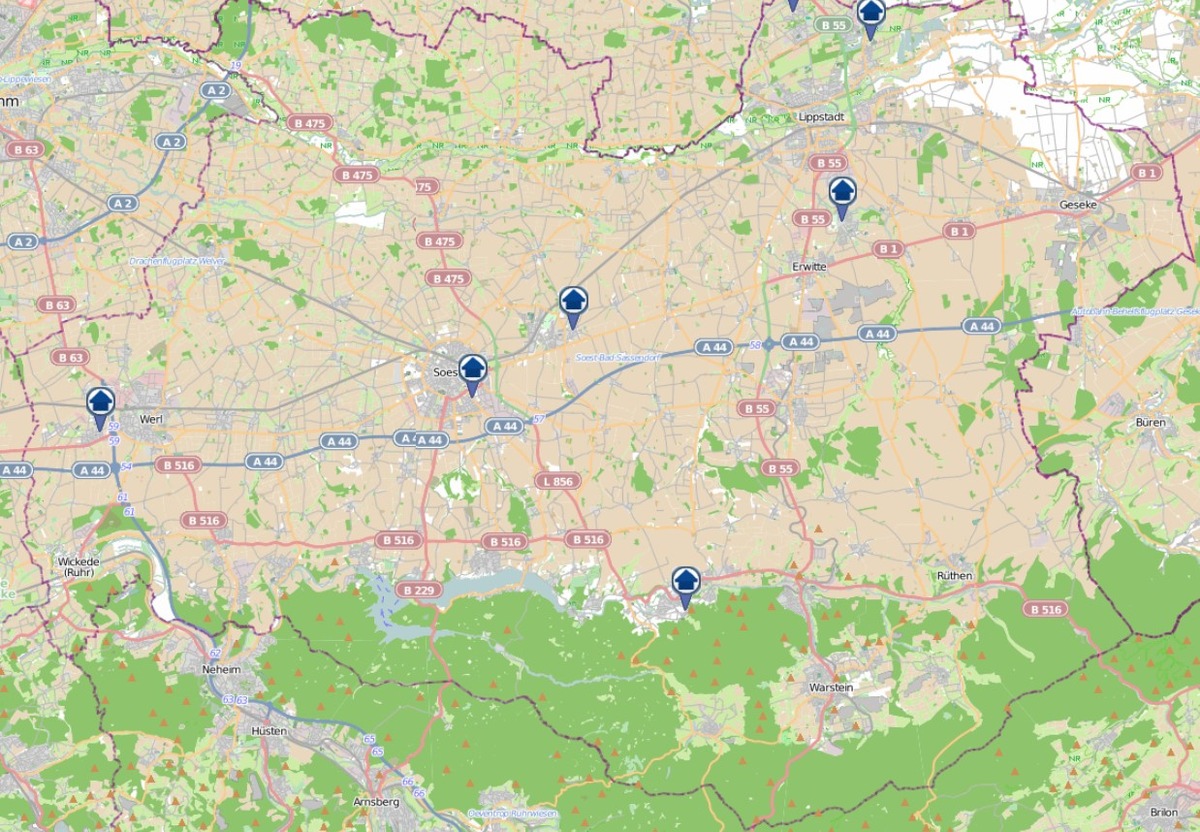 POL-SO: Kreis Soest - Wohnungseinbruchradar