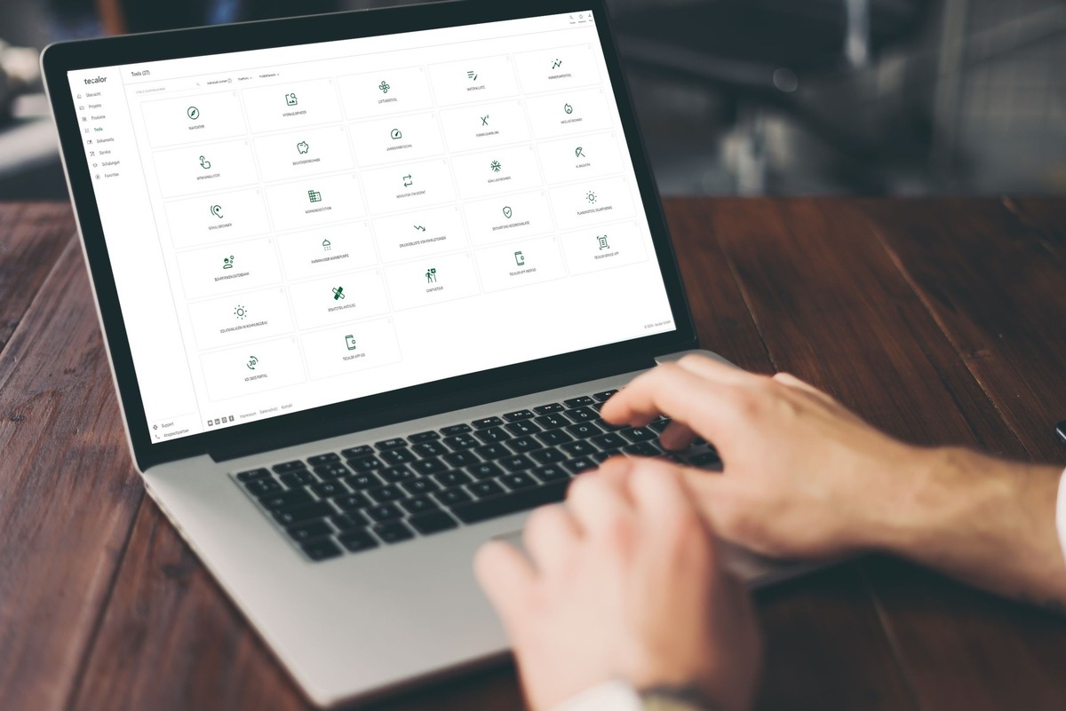Presseinformation: Einfache und digitale Projektverwaltung mit der tecalor Toolbox