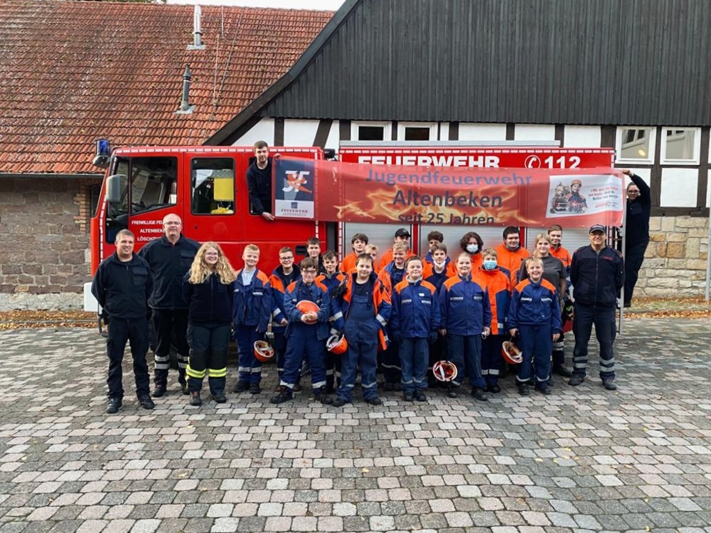 FW-PB: Jubiläumsjahr der Jugendfeuerwehr Altenbeken