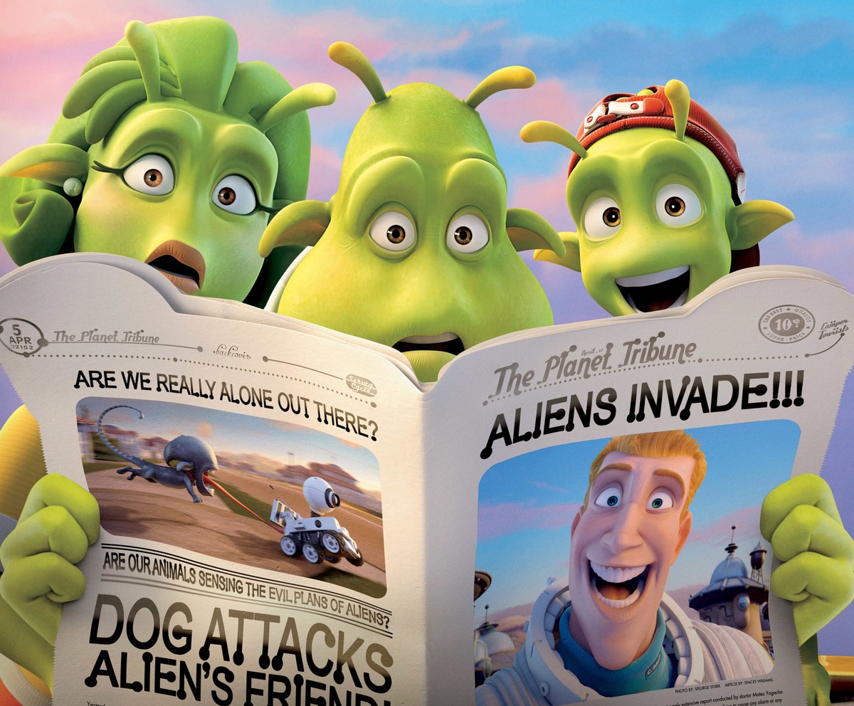 Unheimliche Begegnung der lustigen Art: &quot;Planet 51&quot; in SAT.1 (mit Bild)