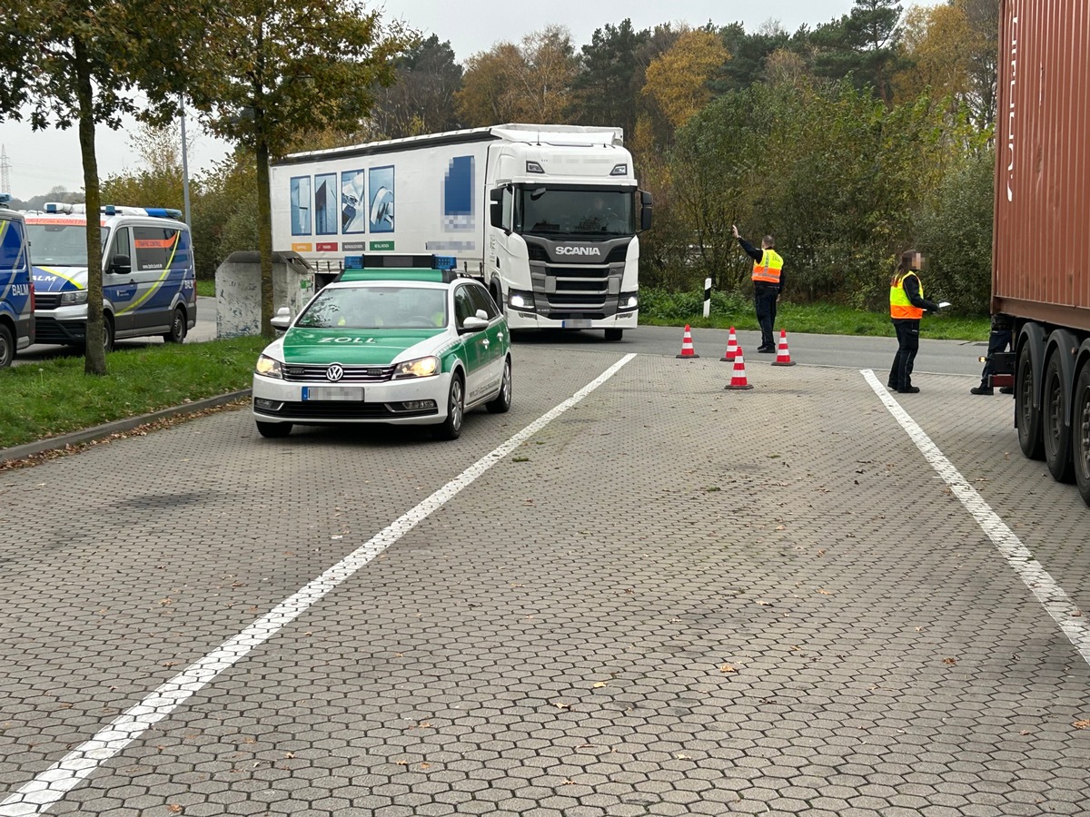 HZA-HB: Zoll prüft Speditionsgewerbe / In sieben Fällen müssen weitere Prüfungen durchgeführt werden