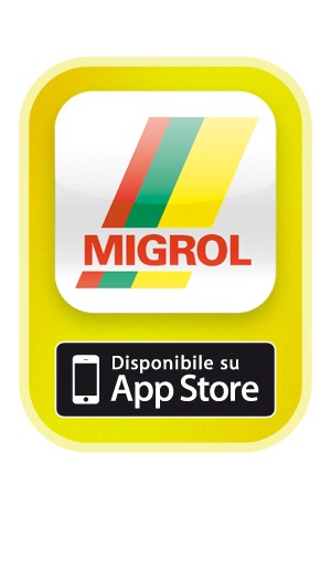 App per iPhone della Migrol per stazioni di servizio e olio combustibile