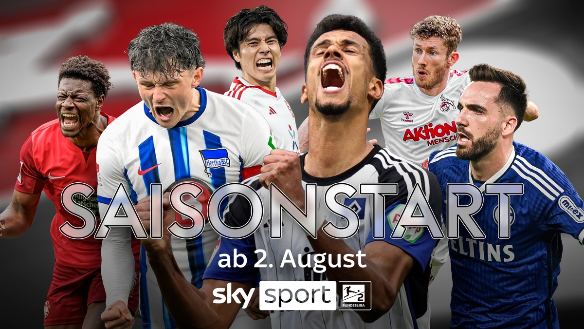 Mehr Tradition, mehr Spannung, mehr Spektakel: die 51. Saison der 2. Bundesliga mit dem Eröffnungsspiel 1. FC Köln gegen den HSV ab Freitag live bei Sky Sport