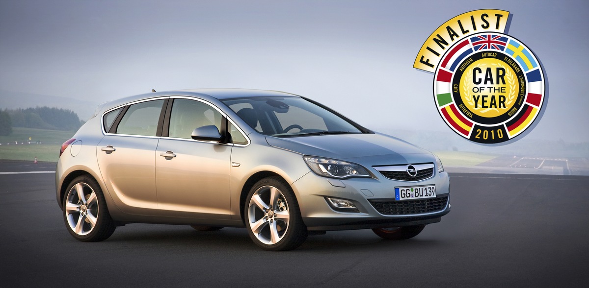 Wahl zum &quot;Auto des Jahres 2010&quot;: Neuer Opel Astra in der Endrunde (mit Bild)