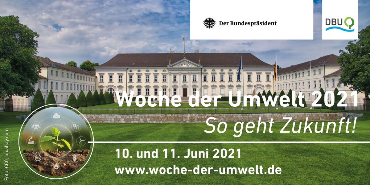 Klimaschutz und Biodiversität auf großer Bühne: Woche der Umwelt 2021