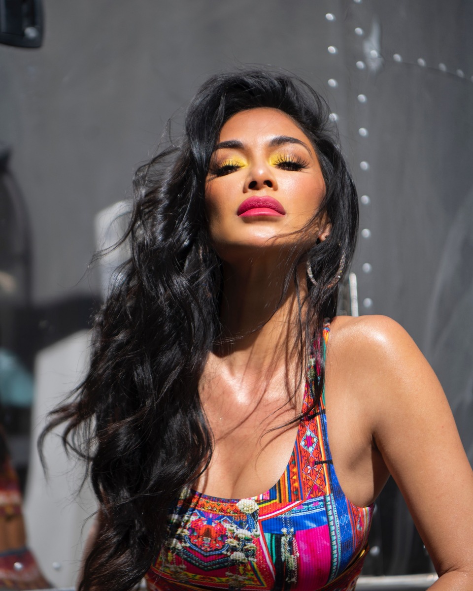 Nicole Scherzinger als Hauptact bei der Bondi Beach Party im Rahmen des Sydney WorldPride