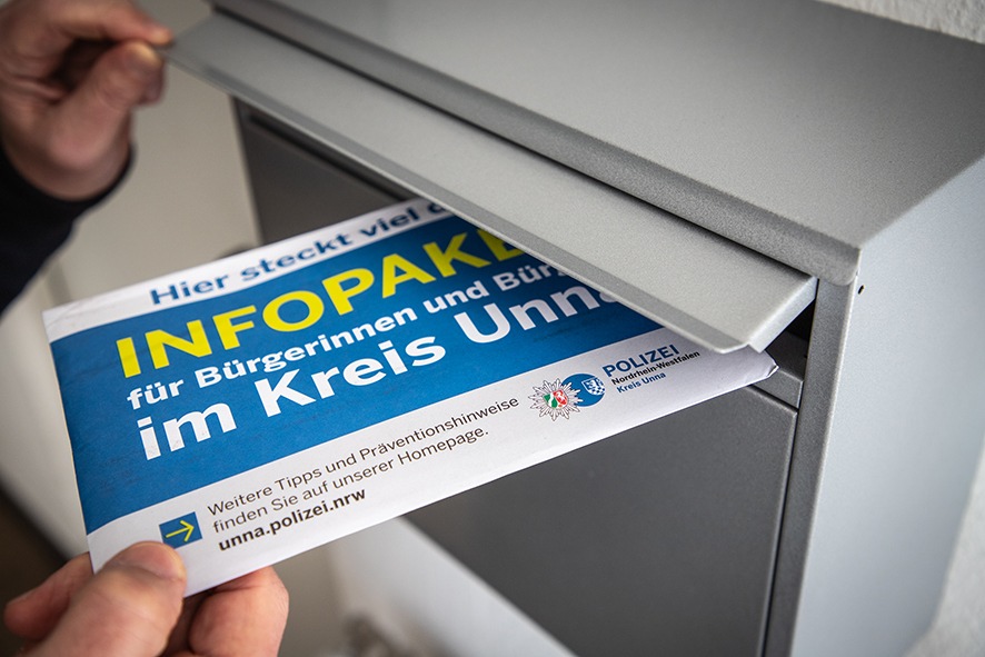 POL-UN: Information der Kreispolizeibehörde Unna: Postwurfsendung in Bergkamen-Overberge