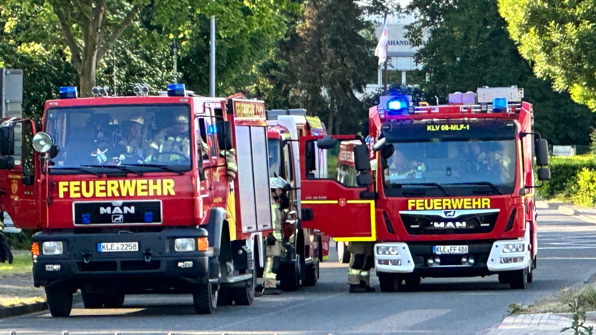 FW-KLE: Großübung der Löschzüge West und Nord-West