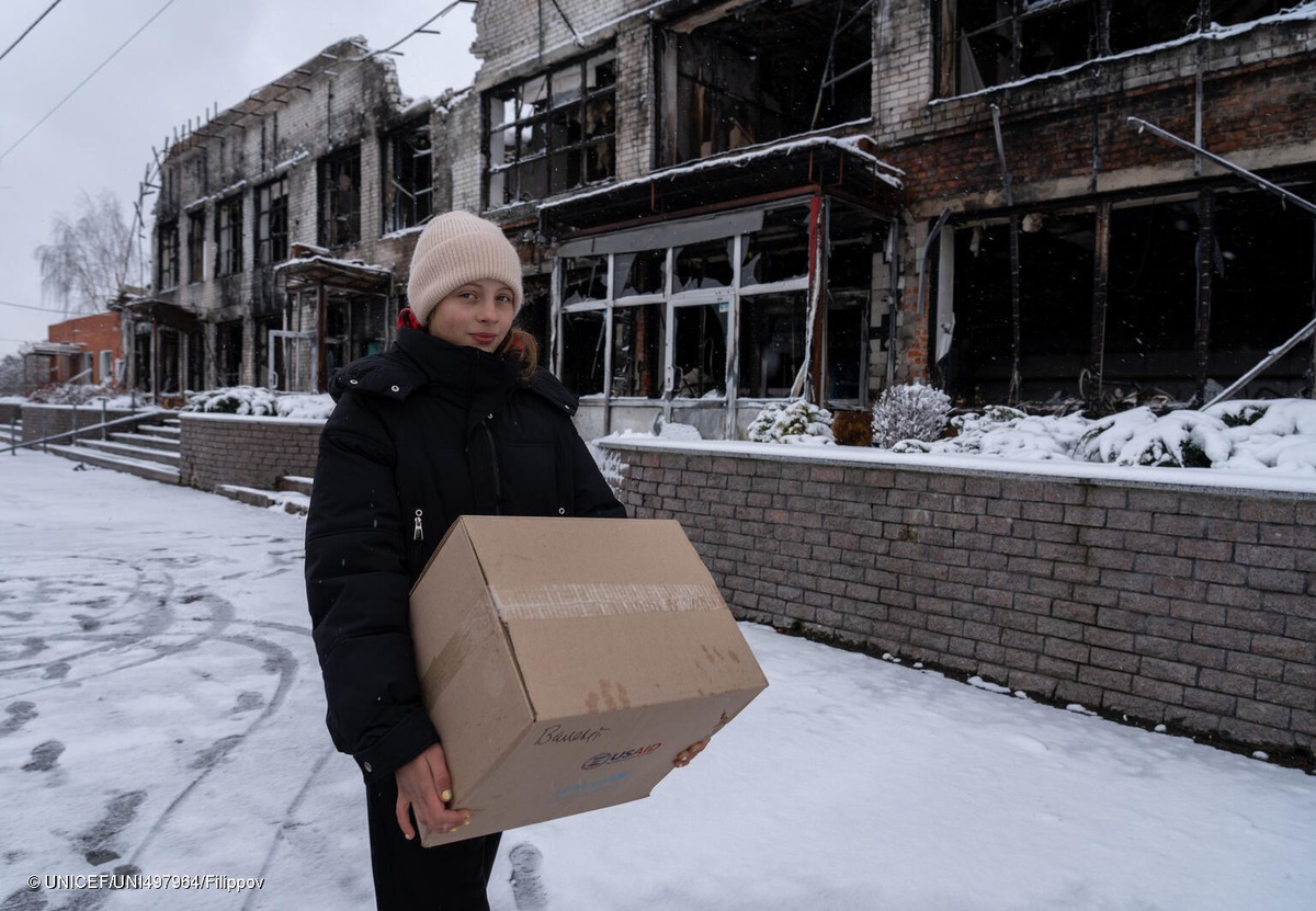 UNICEF: Durchschnittlich 16 Kinder pro Tag in der Ukraine getötet oder verletzt