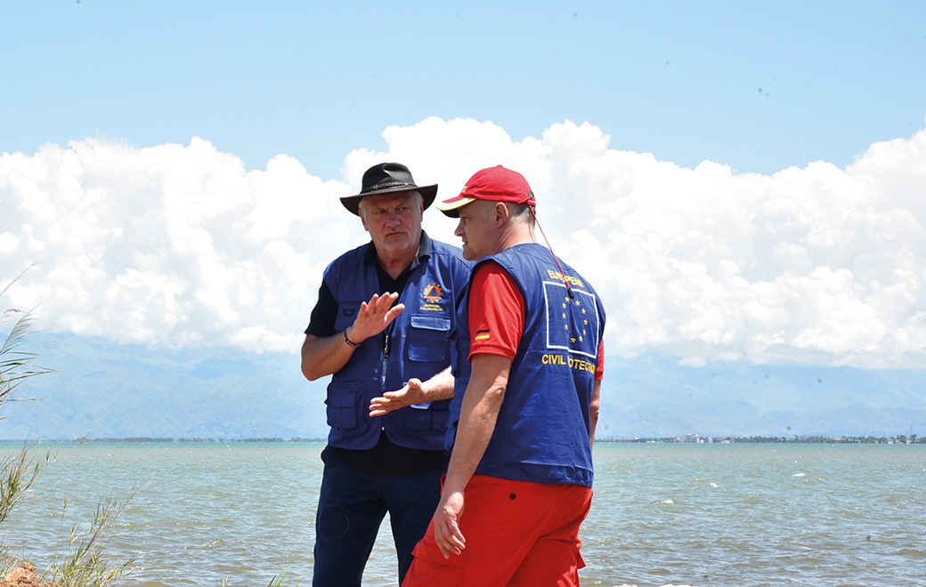 Hochwasser-Experte der DLRG aus Stuttgart auf Expertenmission im Partnerland Burundi