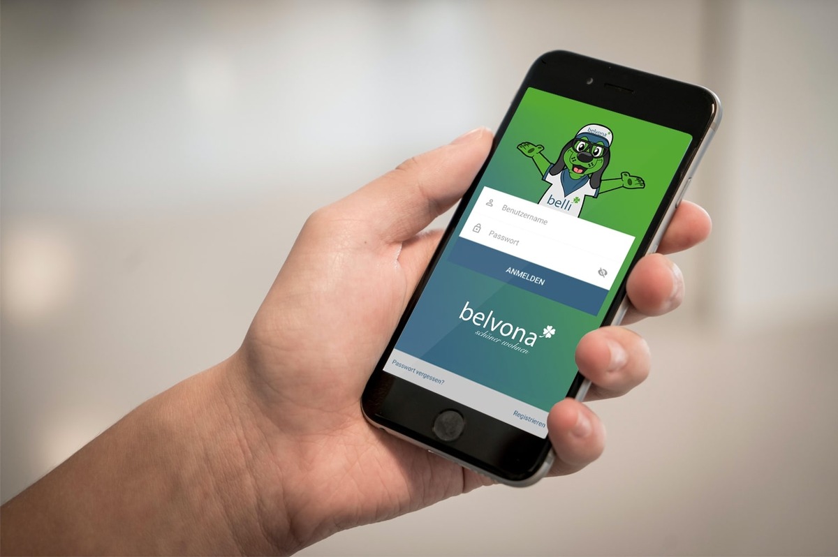 Die belliApp - belvona ermöglicht Mietern mit neuer App direkten Kontakt