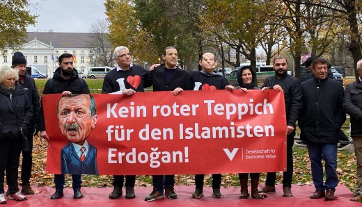 Protest gegen Erdogan-Besuch: Hassprediger können keine Partner sein