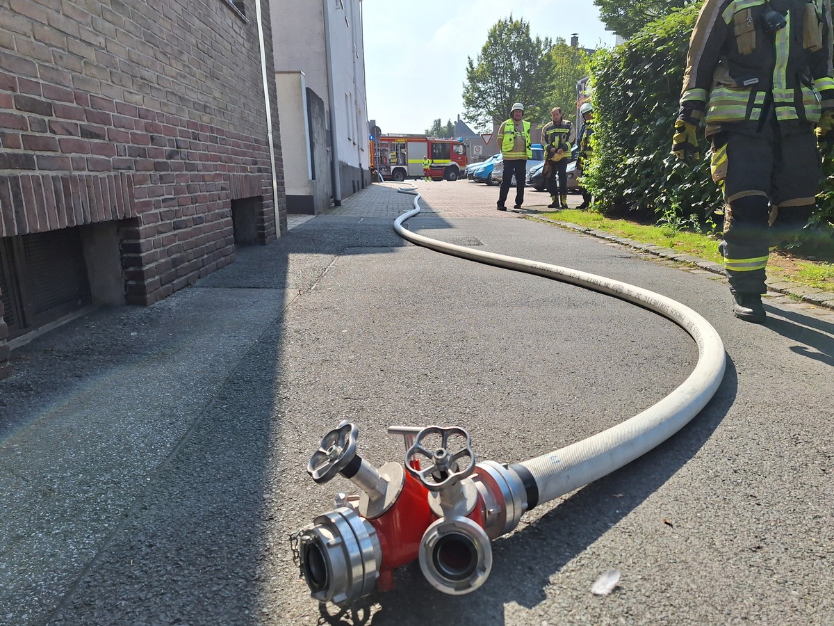 FW Bocholt: Küchenbrand