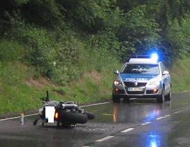 POL-PDNW: Durchfahrtskontrolle Motorradfahrer Elmsteiner Tal