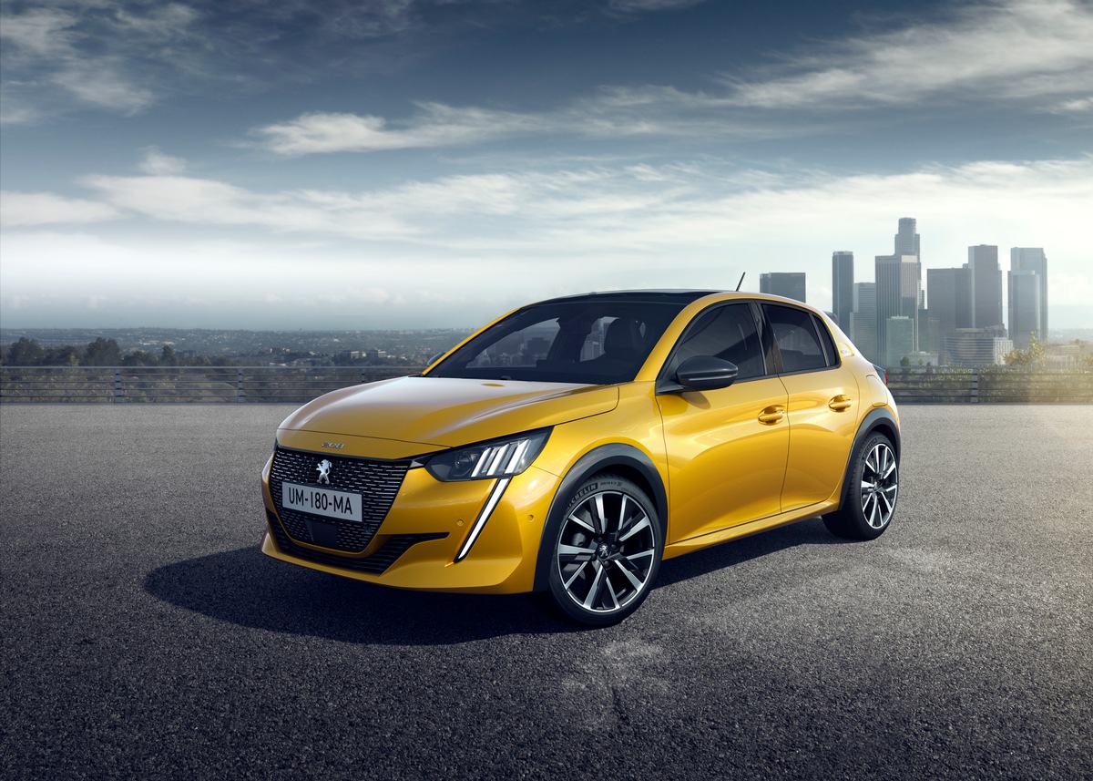 Der neue PEUGEOT 208: elektrisch, markant und komfortabel