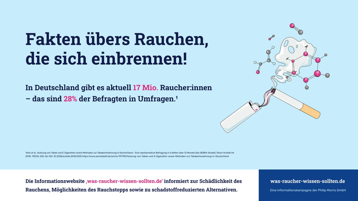 Was Raucher wissen sollten - Informationskampagne von Philip Morris