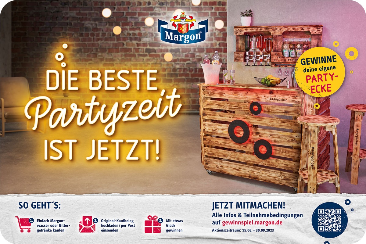 Gewinnspiel: Die beste Partyzeit mit Margon