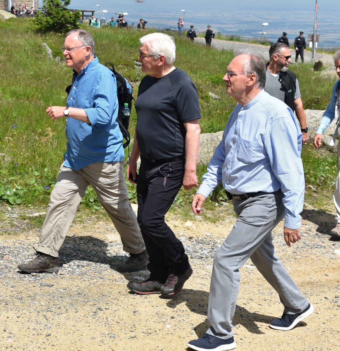 POL-GS: PI Goslar: Wanderung des Bundespräsidenten am 04.07.2021; Gemeinsame Pressemitteilung des Polizeireviers Harz und der Polizeiinspektion Goslar