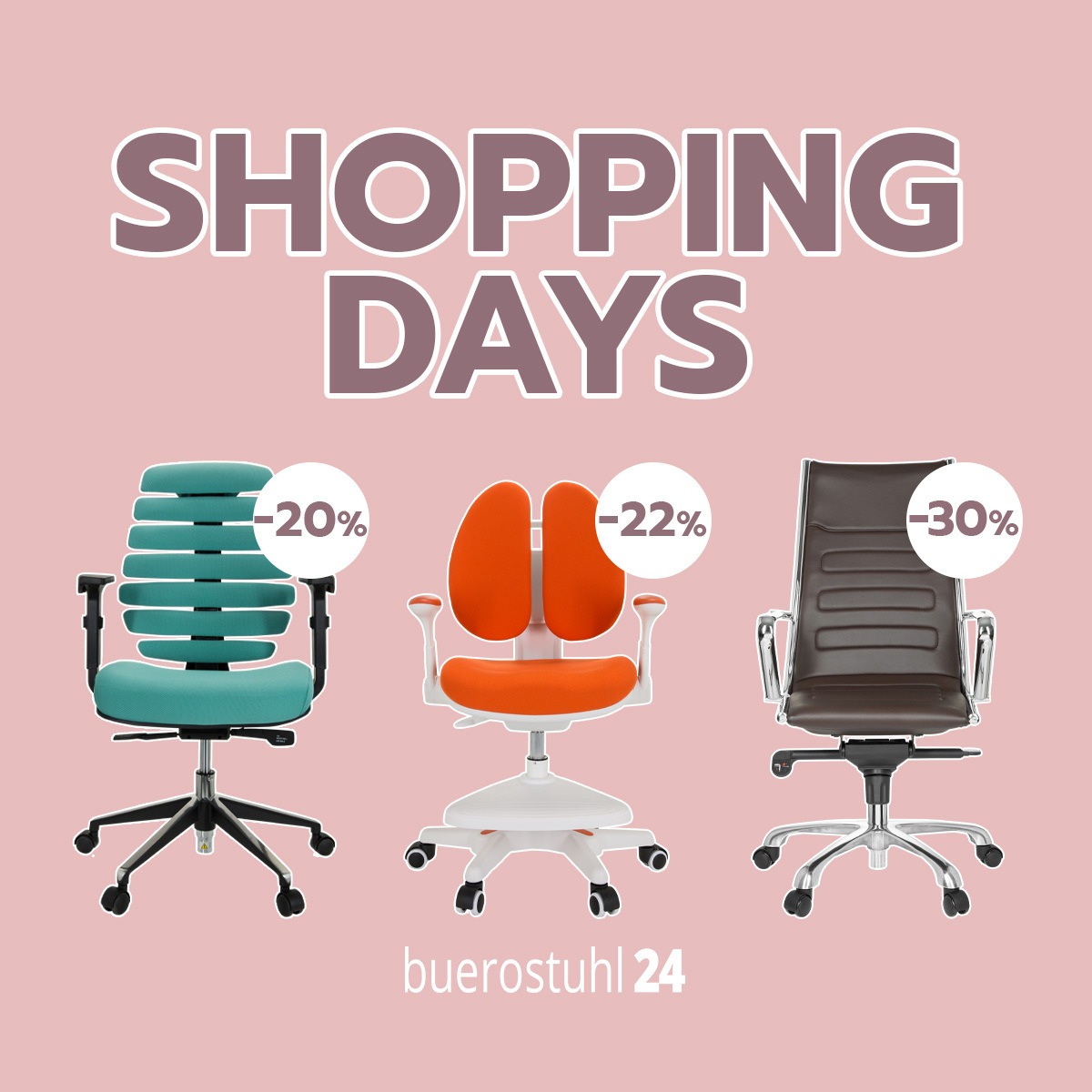 SHOPPING DAYS bei buerostuhl24.com