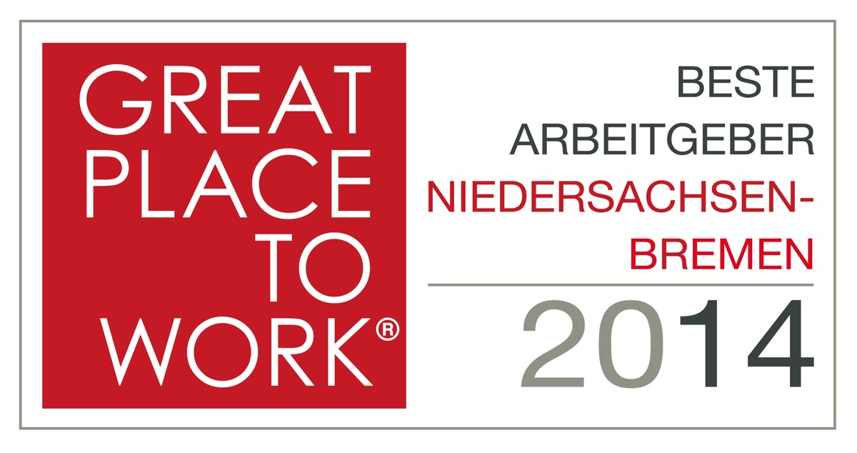 Great Place to Work - Attraktive Arbeitgeber aus Niedersachsen und Bremen ausgezeichnet (FOTO)