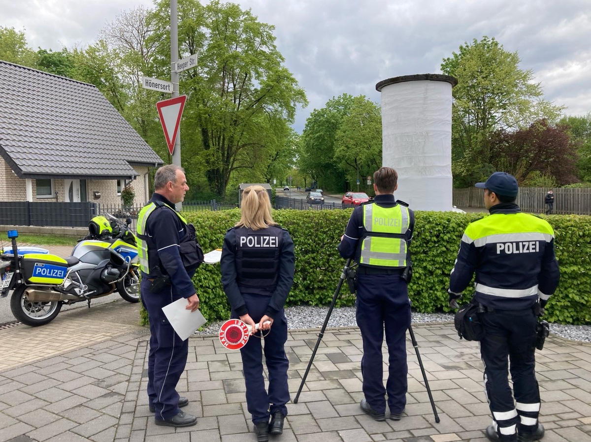 POL-GT: Gemeinsame Verkehrskontrollen der Polizeibehörden Gütersloh und Bielefeld - Vielzahl an Verstößen von überhöhter Geschwindigkeit festgestellt