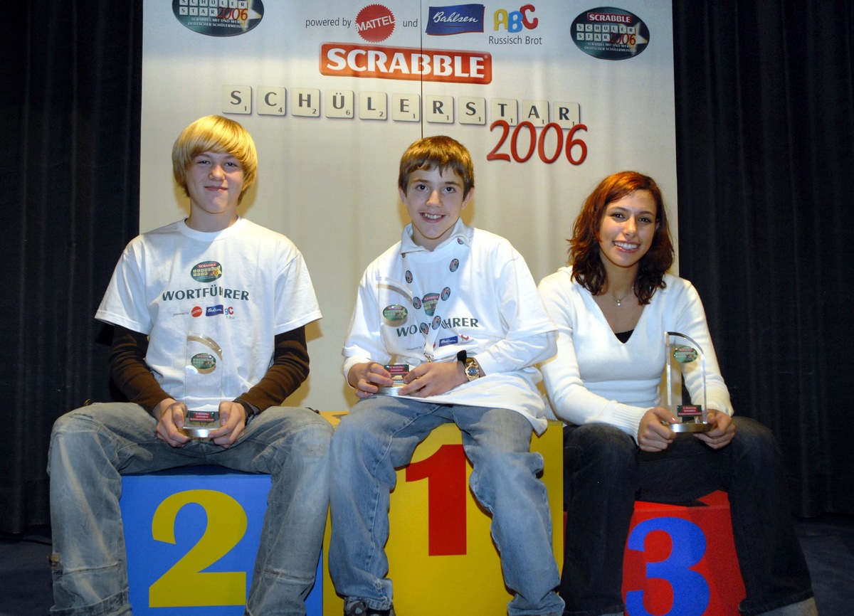 Finale der 2. Deutschen Scrabble Schülermeisterschaft in Frankfurt am Main am 18. &amp; 19. November / Schirmherrin ist die Oberbürgermeisterin der Stadt Frankfurt am Main, Frau Petra Roth