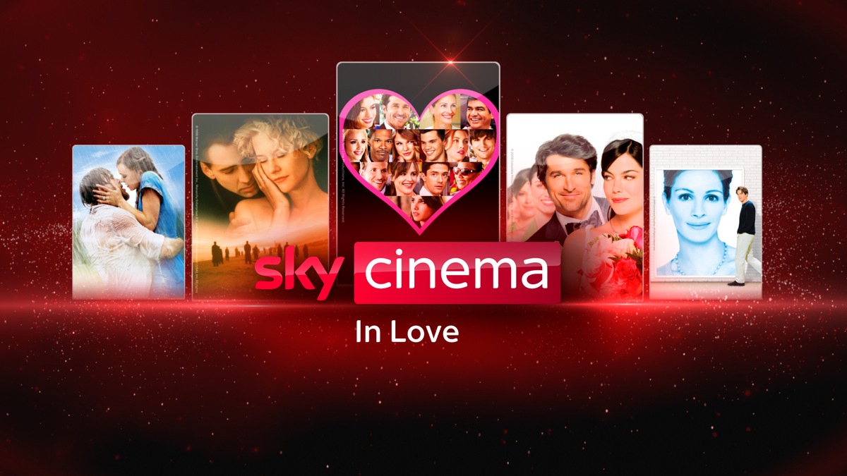 Sky Cinema In Love: Die schönsten Liebesfilme zum Valentinstag auf Sky und Sky Ticket