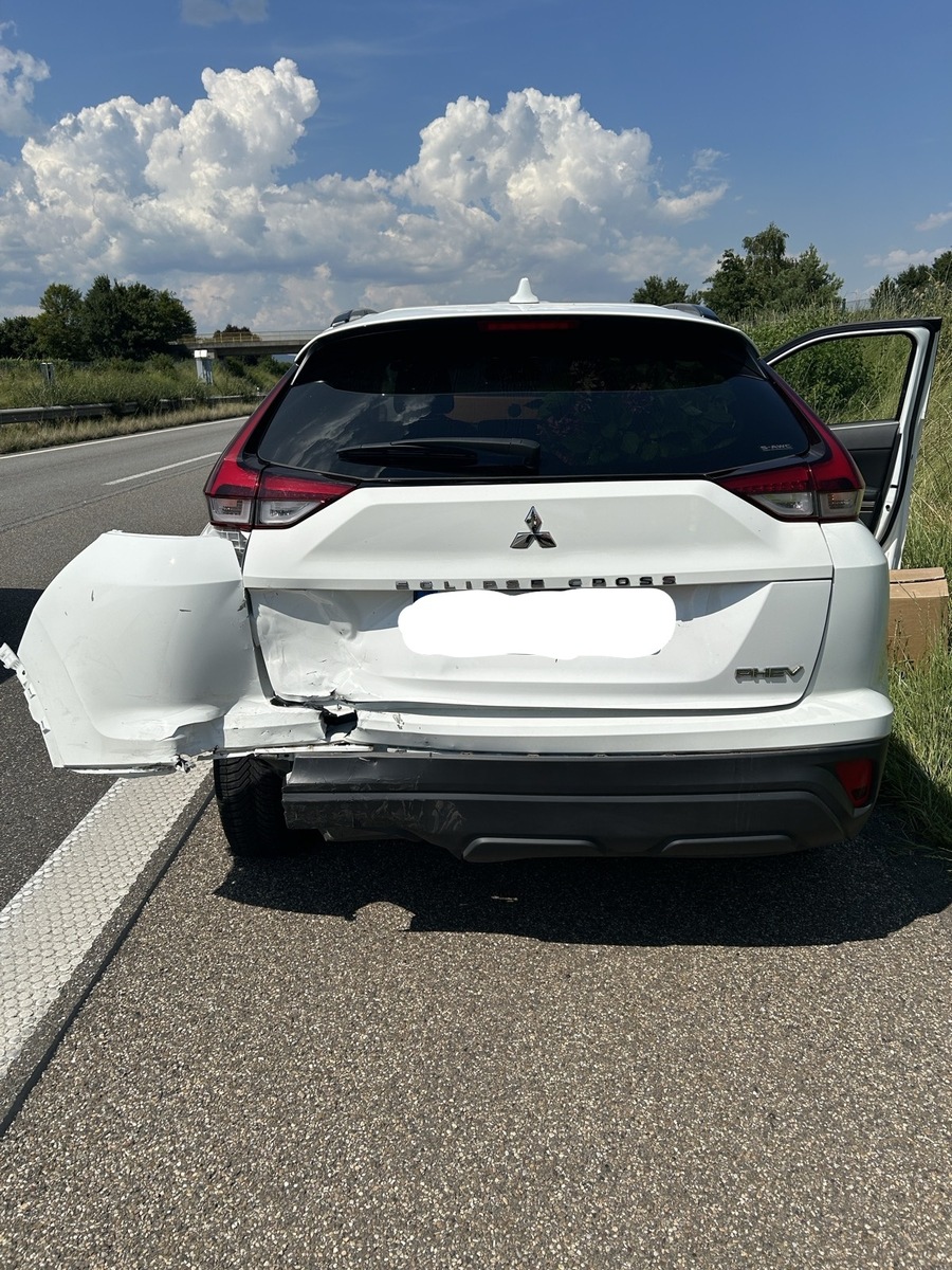 POL-PDLD: BAB65, AS Edenkoben - Verkehrsunfall mit zwei Leichtverletzten