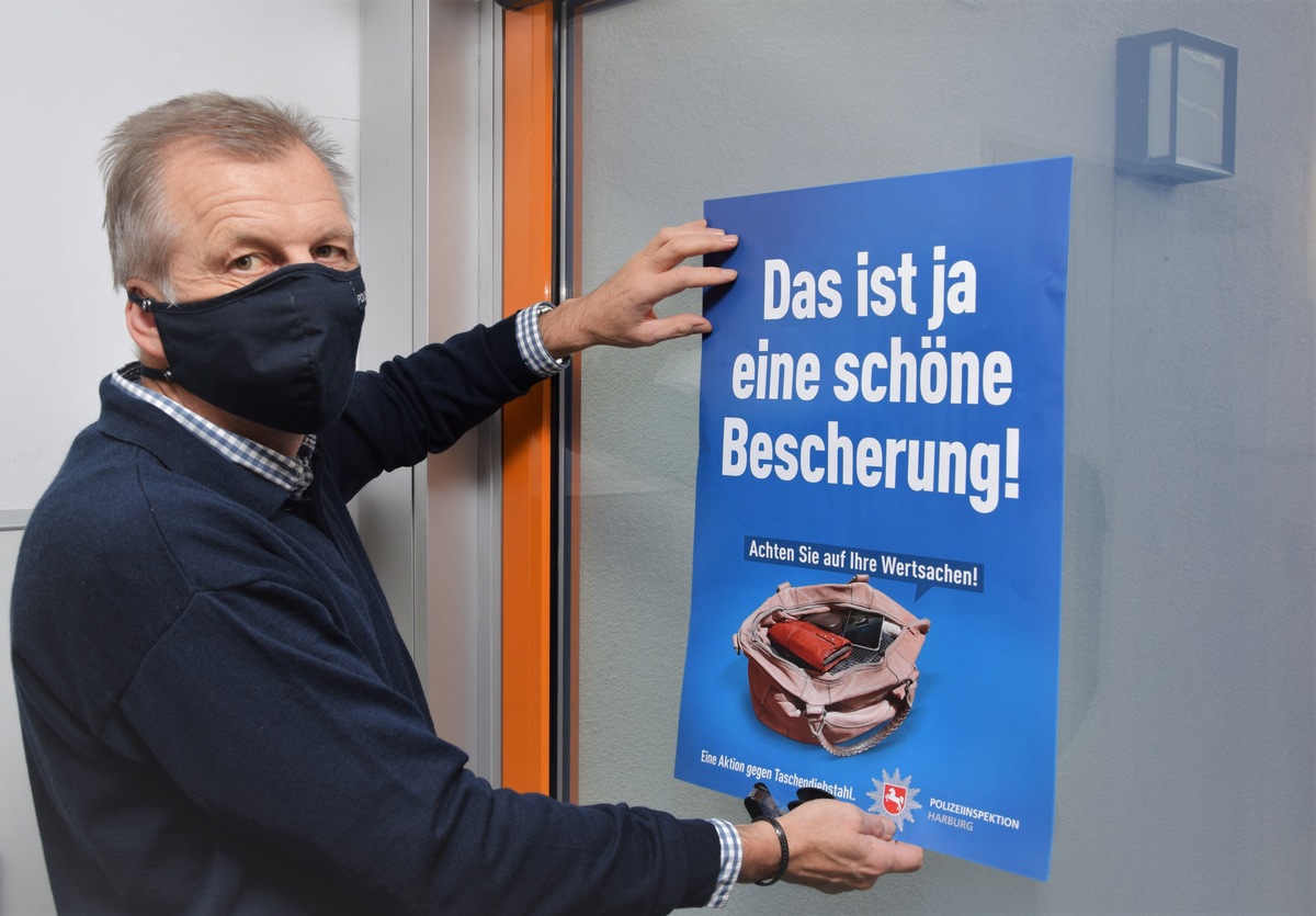 POL-WL: Plakatkampagne gegen Taschendiebstähle gestartet