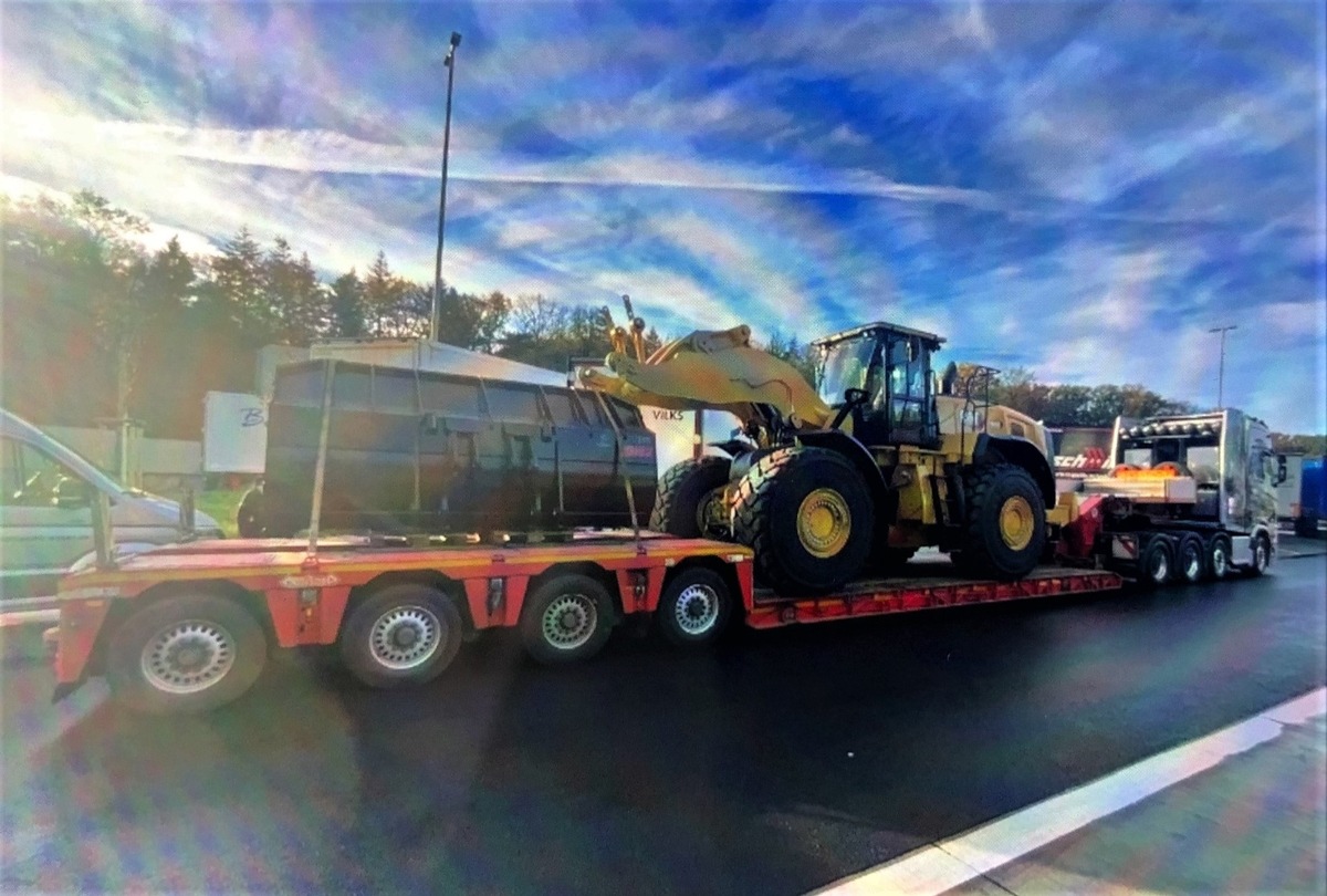 POL-K: 221111-1-K/BAB Ohne Genehmigung über Rodenkirchener Autobahnbrücke - Polizei stoppt Schwerlasttransport