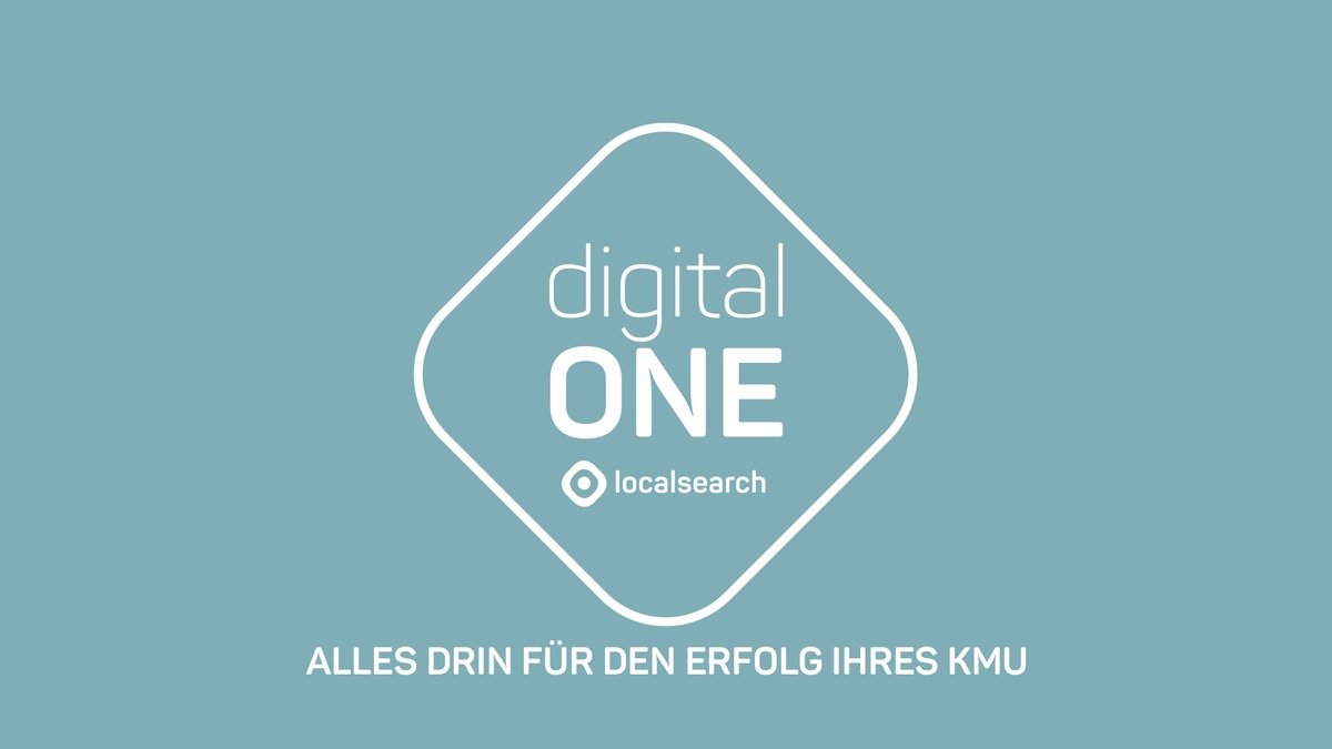 Das ganze Internet in einer Hand: localsearch lanciert digitalONE für KMU