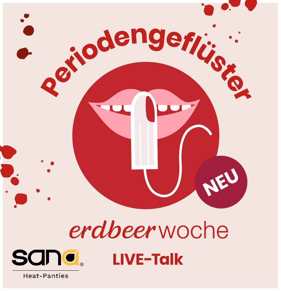 Periodengeflüster: neues TV- und Livestream-Format zur Menstruation