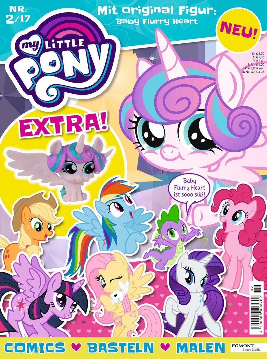 Ehapa bringt mit Hasbro das neue My Little Pony-Magazin an den Kiosk