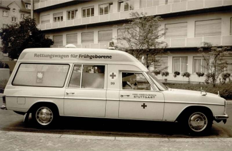 Zum 25. Juni 2024: 50 Jahre &quot;Baby-Notarztwagen&quot; / Eine Erfindung für die Kleinsten feiert Geburtstag