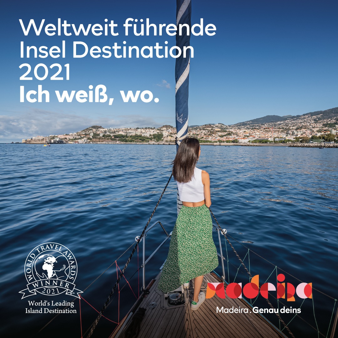 Madeira ist erneut die beliebteste Insel der Welt.  Zum siebten Mal als „World´s Leading Island Destination“ ausgezeichnet