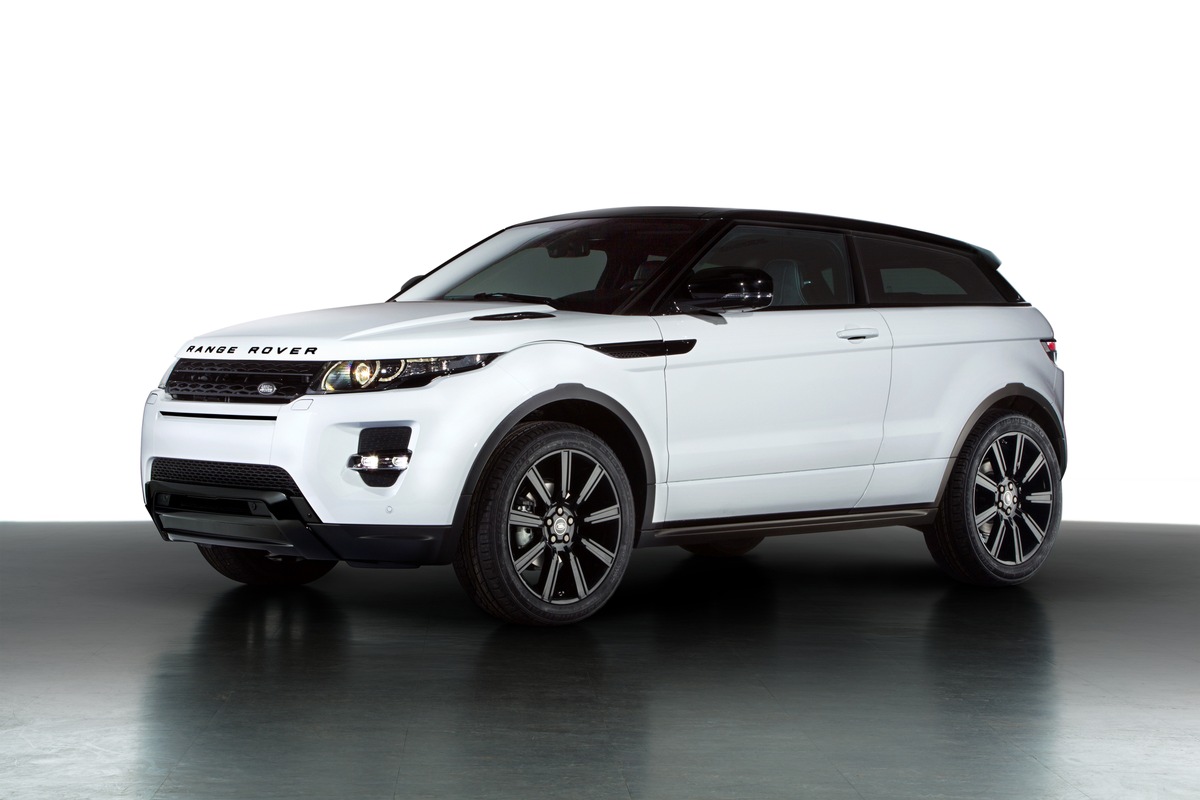 Bestseller Range Rover Evoque kommt mit schickem &quot;Black Design&quot;-Paket nach Genf (Bild)