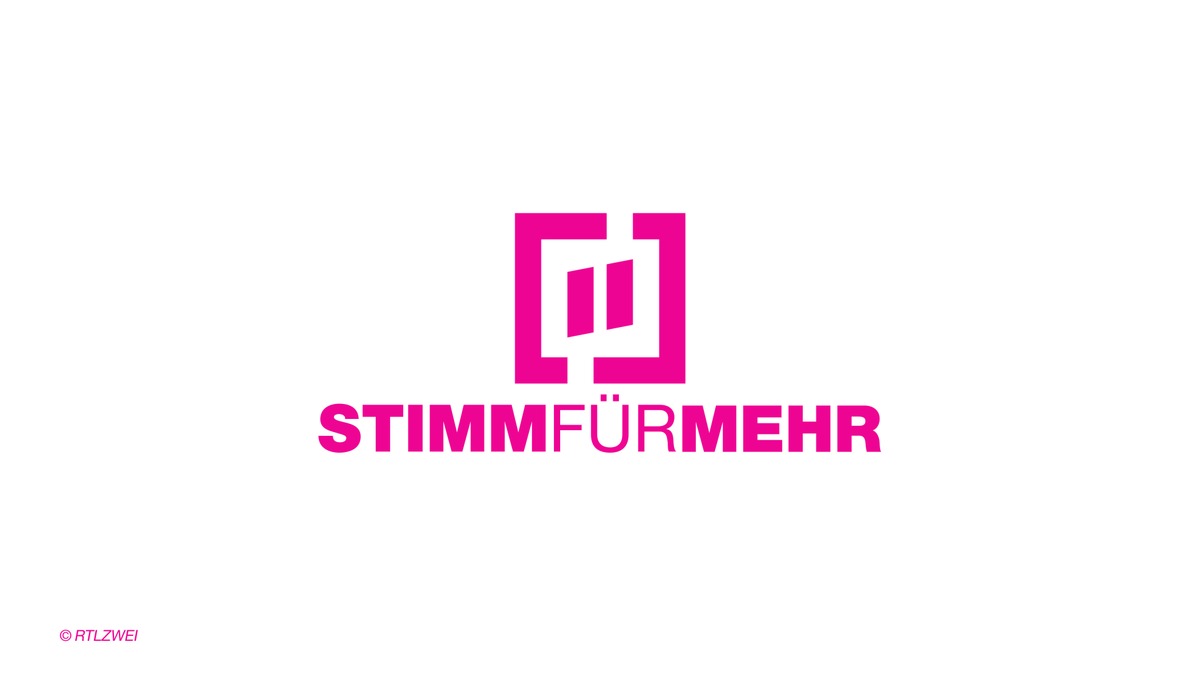 &quot;Stimm Für Mehr&quot;: RTLZWEI startet Kampagne zur Bundestagswahl