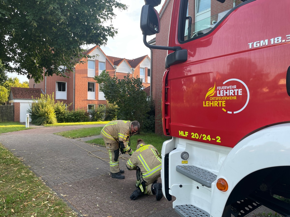 FW Lehrte: Angebranntes Essen löst Feuerwehreinsatz aus