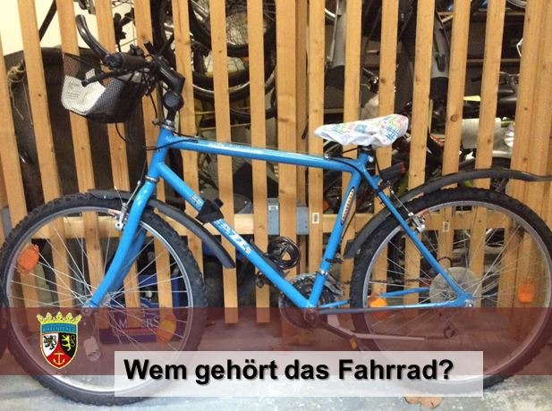 POL-PPRP: Fremdes Fahrrad angeschlossen