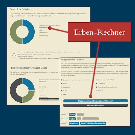 Erben-Rechner: Start des neuen Online-Tools